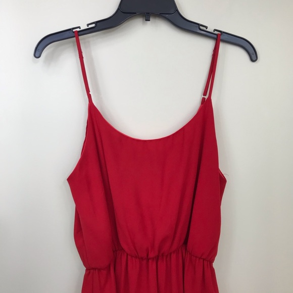 Low Back Red Dress - Picture 5 of 8